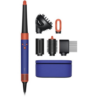 Стайлер Dyson Airwrap i.d. Long HS08 Curly+Coily Vinca Blue/Topaz (синий/оранжевый) - фото 27025