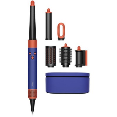 Стайлер Dyson Airwrap i.d. Long HS08 Straight+Wavy Vinca Blue/Topaz (синий/оранжевый) - фото 27067