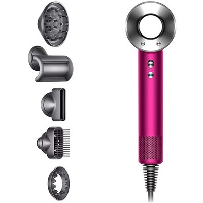 Фен Dyson Supersonic HD07 Fuchsia/Nickel (фуксия/никель) - фото 27102