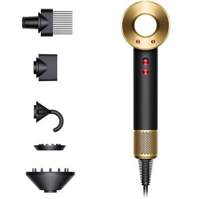 Фен Dyson Supersonic HD07 Gold/Onyx (золото/черный) - фото 27138