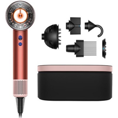 Фен Dyson Supersonic Nural HD16 Strawberry Bronze/Blush Pink (бронзовый/розовый) - фото 27279