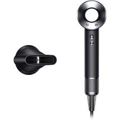 Фен Dyson Supersonic Origin HD08 с насадкой Smoothing Nozzle Black/Nickel (черный/никель) - фото 27291