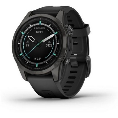 Умные часы Garmin Epix Pro (Gen 2) Sapphire Edition 42mm Carbon Grey 010-02802-15 - фото 27727