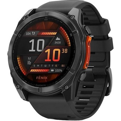 Умные часы Garmin Fenix 8 51mm Amoled Slate Gray 010-02905-00 - фото 27860