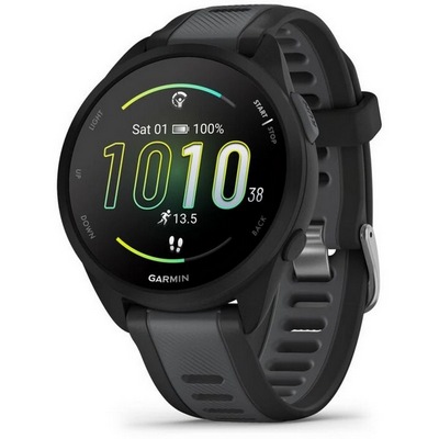 Умные часы Garmin Forerunner 165 Music Black Slate 010-02863-30 - фото 27909