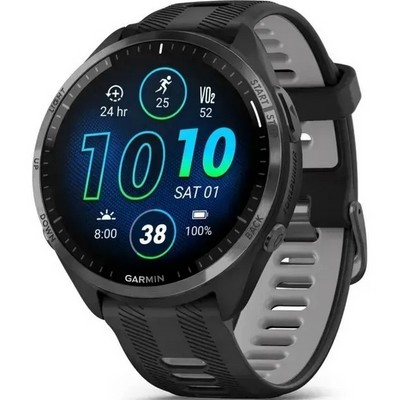 Умные часы Garmin Forerunner 965 Amoled Black wt Black Band 010-02809-10 - фото 28021