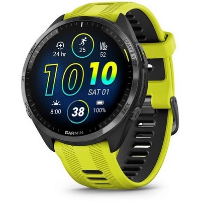 Умные часы Garmin Forerunner 965 Amoled Black wt Yellow Band 010-02809-12 - фото 28028