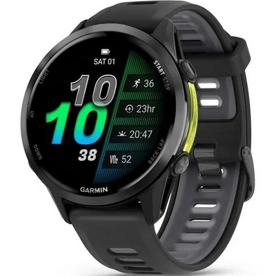 Умные часы Garmin Forerunner 970 47mm Black 010-02969-10 - фото 28042