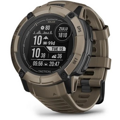 Умные часы Garmin Instinct 2X Solar Tactical Coyote 010-02805-02 - фото 28084