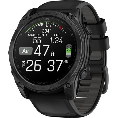 Умные часы Garmin Tactix 8 51mm Amoled Sapphire Applied Ballistic Solver Silicone Band 010-03406-00 - фото 28224