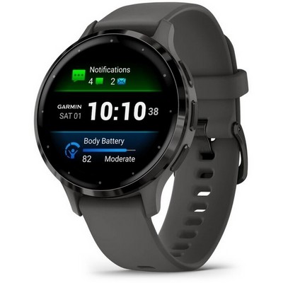 Умные часы Garmin Venu 3S Slate Pebble Gray Band 010-02785-00 - фото 28273