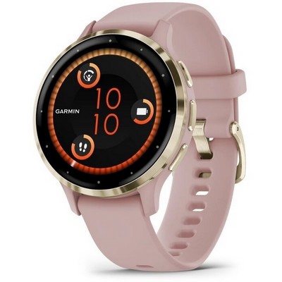Умные часы Garmin Venu 3S Soft Gold Dust Rose 010-02785-03 - фото 28280
