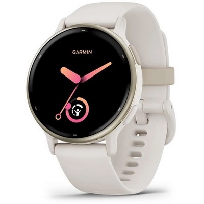 Умные часы Garmin Vivoactive 5 Cream Gold Ivory 010-02862-11 - фото 28325