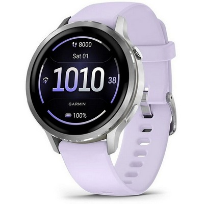 Умные часы Garmin Venu 4 41mm Silver Purple 010-03013-01 - фото 28404