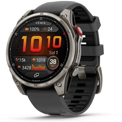Умные часы Garmin Fenix 8 Pro 47mm Amoled Sapphire Titanium Graphite 010-03198-11 - фото 28420