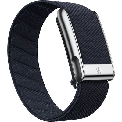 Плетёный люксовый ремешок Whoop Superknit Luxe MG Midnight with Titanium - фото 28644