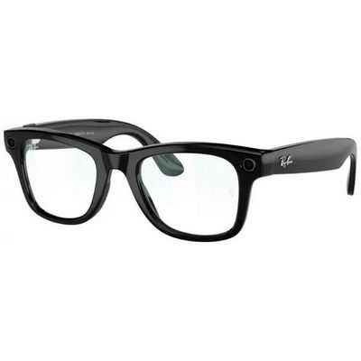 Умные очки Ray-Ban Wayfarer RW4006 Shiny Black/ Clear lenses Size M (50mm) - фото 29900