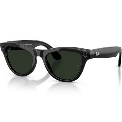 Умные очки Ray-Ban Skyler (Gen2) RW4014 Shiny Black/ Transitions Graphite Green lenses Size M (52mm) - фото 29929