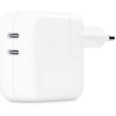 Адаптер питания Apple 35W Dual USB-C Power Adapter (MNWP3) - фото 31017