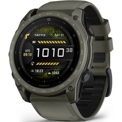Умные часы Garmin Tactix 8 51mm Amoled Cerakote Sapphire Olive 010-04553-11 - фото 31029