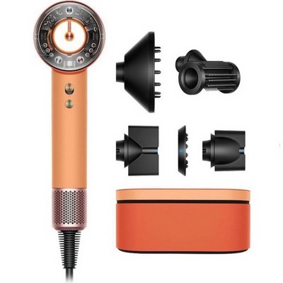 Фен Dyson Supersonic Nural HD16 Apricot Topaz с кейсом - фото 32826