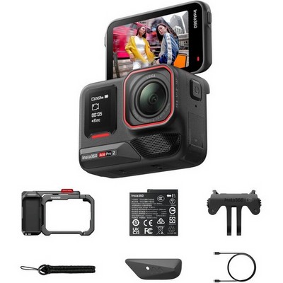 Экшн-камера Insta360 Ace Pro 2 Xplorer Bundle Black - фото 33035