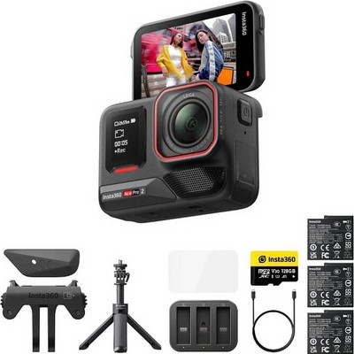Экшн-камера Insta360 Ace Pro 2 Creator Bundle Black - фото 33276