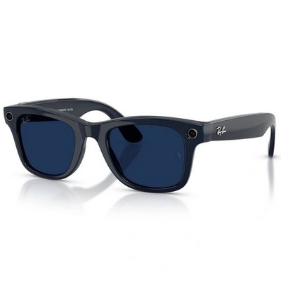 Умные очки Ray-Ban Wayfarer (Gen2) RW4012 Shiny Cosmic Blue/Transitions Sapphire lenses Size M (50mm) - фото 33325