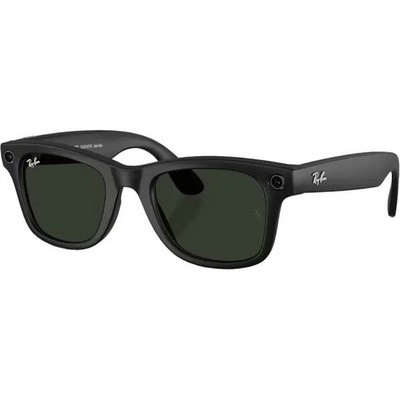Умные очки Ray-Ban Wayfarer RW4006 Matte Black /Transitions Graph Green lenses Size M (50mm) - фото 33312