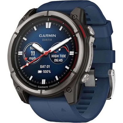 Умные часы Garmin Quatix 8 51mm Amoled Sapphire Titanium Black 010-02905-91 - фото 34192