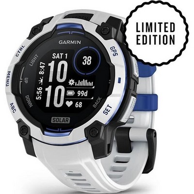 Умные часы Garmin Instinct 3 45mm Solar Blue White 010-02934-03 - фото 34220