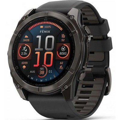 Умные часы Garmin Fenix 8 51mm Amoled Sapphire Carbon Gray DLC Titanium 010-02905-63 - фото 34256
