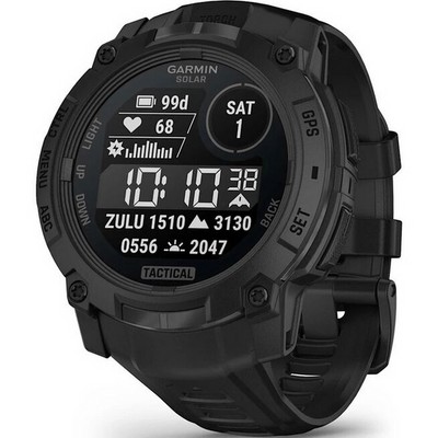 Умные часы Garmin Instinct 3 50mm Solar Tactical Edition Black 010-02935-50 - фото 34513