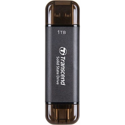 Внешний SSD 1TB Transcend ESD310 USB 3.2 Gen 2 Portable (TS1TESD310C) - фото 34590