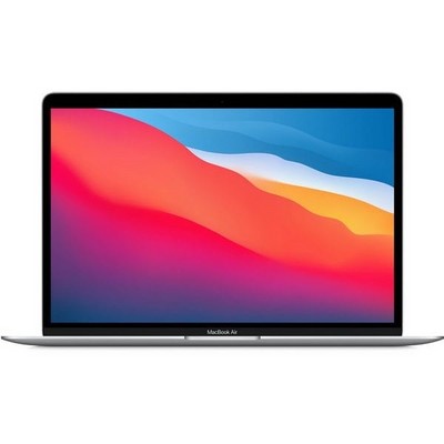 Ноутбук Apple MacBook Air 13 Late 2020 (Apple M1, 16Gb, 256Gb SSD) Z127, серебристый - фото 9206