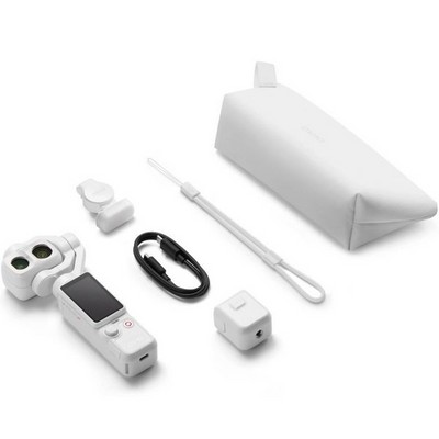 Экшн-камера DJI Osmo Pocket 4P Standard Combo White - фото 35126