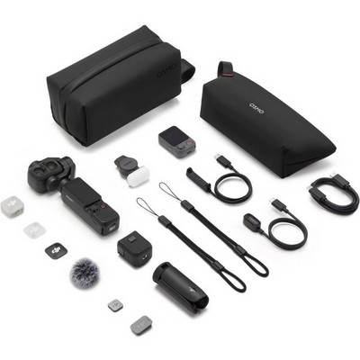 Экшн-камера DJI Osmo Pocket 4P Vlog Combo Black - фото 35133