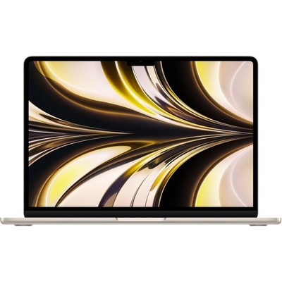 Ноутбук Apple Macbook Air 13 Mid 2022 (Apple M2, 10-core GPU, 8Gb, 512Gb SSD) Starlight - фото 9298