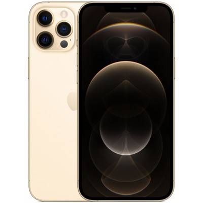 Смартфон Apple iPhone 12 Pro Max 256 ГБ, nano SIM+eSIM, золотой - фото 5026