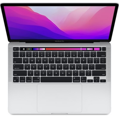 Ноутбук Apple MacBook Pro 13 Mid 2022 (Apple M2, 8-core CPU, 10-core GPU, 8Gb, 256Gb SSD) MNEP3, серебристый - фото 10467