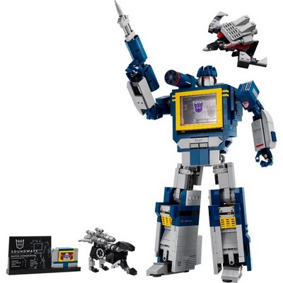 Конструктор LEGO Icons Transformers: Soundwave (10358) - фото 35878