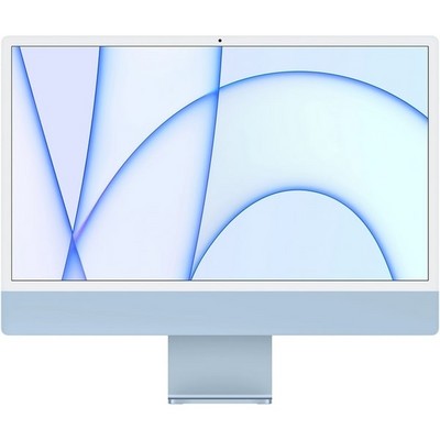 Моноблок Apple iMac 24" Retina 4,5K 2021 (Apple M1, 8-Core CPU, 8-Core GPU, 8 Гб, 512 Гб SSD) MGPL3, синий - фото 9560
