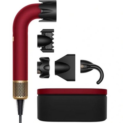 Фен Dyson Supersonic R Curly+Coily HD17 Red Velvet с кейсом - фото 36487
