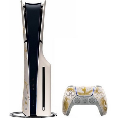 Игровая приставка Sony PlayStation 5 Slim 1TB Ghost of Yotei Gold Limited Edition - фото 36565