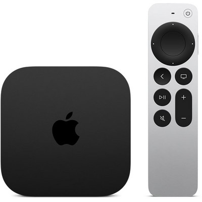 ТВ-приставка Apple TV 4K 64GB, 2022, черный - фото 10517