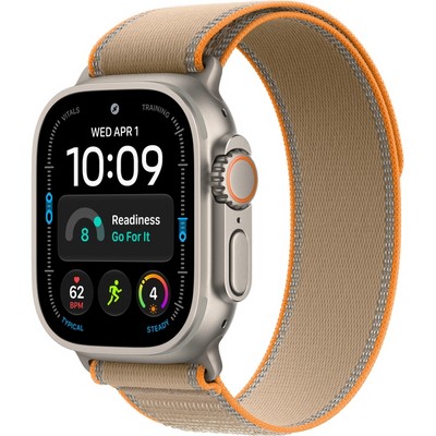 Умные часы Apple Watch Ultra 4 49mm GPS + Cellular Natural Titanium Case with Sand Trail Loop SM/ML - фото 38122