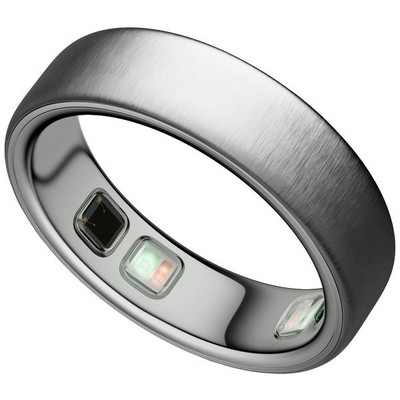 Умное кольцо Oura Ring 5 Size 9 Brushed Silver - фото 38238