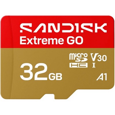 Карта памяти SanDisk Extreme Go 32GB microSDHC UHS-I U3 V30 A1 (SDSQXGN-032G-GN6MN) - фото 38528