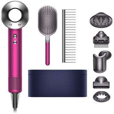 Фен Dyson Supersonic HD07 Fuchsia/Nickel Gift Edition - фото 10869