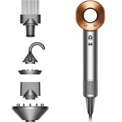 Фен Dyson Supersonic HD07 Nickel/Cooper - фото 10104